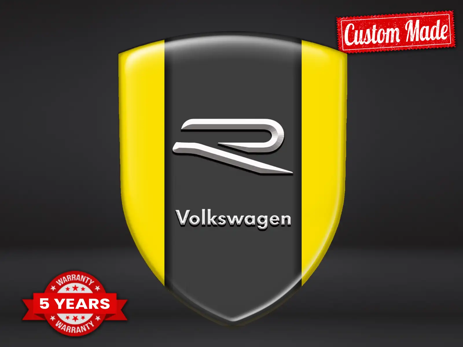 VW Waterproof Sticker Durable Universal High Quality
